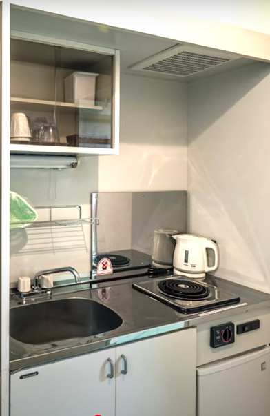 エンゼルグランディア越後中里　和室スタンダードのミニキッチンの写真