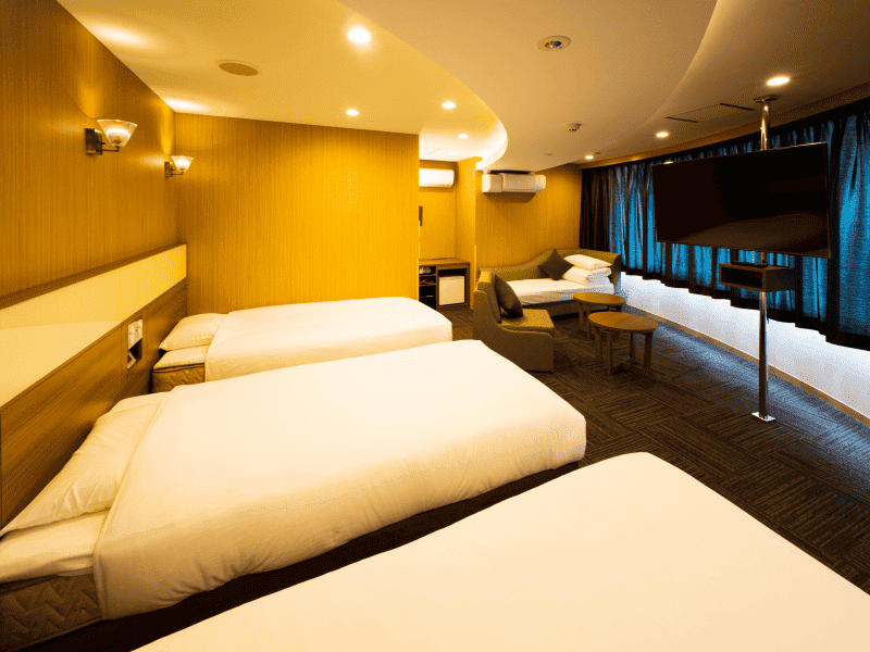 スーパーホテル　池袋駅北口のスーペリアルームの全体写真