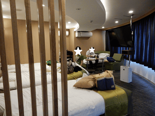 スーパーホテル　池袋駅北口のスーペリアルームの全体写真